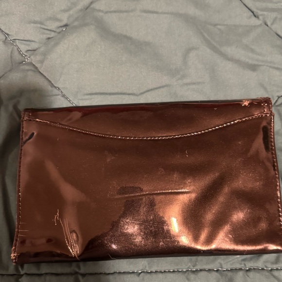 Nine West Black pattern leather clutch - Picture 3 of 5